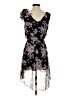 OVS Floral Black Cocktail Dress Size S - photo 2
