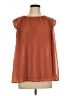 Zac & Rachel 100% Polyester Orange Sleeveless Blouse Size L - photo 1