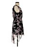 OVS Floral Black Cocktail Dress Size S - photo 4