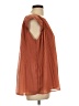 Zac & Rachel 100% Polyester Orange Sleeveless Blouse Size L - photo 4