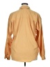 Leslie Fay 100% Polyester Color Block Orange Long Sleeve Blouse Size XL - photo 2