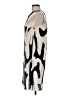 Unbranded 100% Polyester Graphic Ivory Cocktail Dress Size 8 - 10 - photo 5