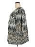 Bob Mackie Silver 3/4 Sleeve Blouse Size 3X - photo 5