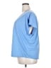 Terra & Sky Blue Short Sleeve Top Size 2X - photo 5