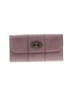 Fossil 100% Leather Purple Leather Wallet One size - photo 1