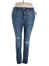 Old Navy Hearts Blue Jeans Size 18 (tall) - photo 1