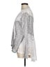 Blue Planet Silver Cardigan Size M - photo 5