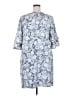 Tacera Blue Casual Dress Size 2X - photo 2