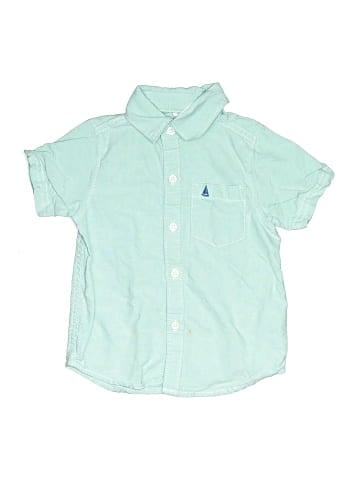 Carter's Short Sleeve Button-Down Shirt (view 1)