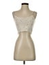 LoveShackFancy Silver Sleeveless Top Size XS - photo 1