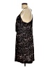 BCBGeneration Paisley Black Cocktail Dress Size L - photo 5