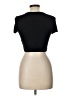 Zara Black Short Sleeve Turtleneck Size L - photo 2