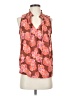 Ann Taylor LOFT 100% Polyester Brown Sleeveless Blouse Size S - photo 1