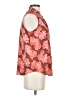 Ann Taylor LOFT 100% Polyester Brown Sleeveless Blouse Size S - photo 4