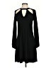 Norma Kamali Solid Black Casual Dress Size S - photo 1