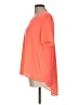 Lush Color Block Orange Short Sleeve Blouse Size L - photo 5
