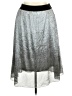 Lularoe Metallic Silver Casual Skirt Size XL - photo 1