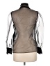 Zara 100% Polyester Black Long Sleeve Blouse Size M - photo 2