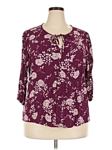 Papermoon 3/4 Sleeve Blouse (view 1)