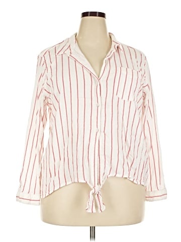 Sanctuary 3/4 Sleeve Blouse (view 1)