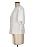 Ann Taylor LOFT 100% Polyester White Short Sleeve Blouse Size XS - photo 5