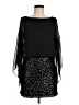 Marineblu 100% Polyester Black Cocktail Dress Size M - photo 1