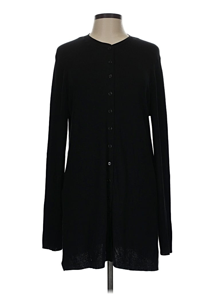 Pre-owned Lafayette 148 Cardigan Sweater In Black