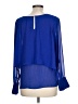 Belle + Sky Blue 3/4 Sleeve Blouse Size L - photo 2