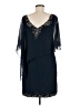 Jkara Blue Cocktail Dress Size 8 - photo 2