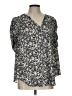 Torrid 100% Polyester Black 3/4 Sleeve Blouse Size Lg Plus (0) - photo 1