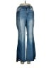 Flying Monkey Chevron-herringbone Blue Jeans Size 27 waist - photo 1
