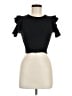 Zara Black Short Sleeve Turtleneck Size M - photo 1