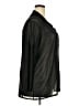 Coco & Shay Metallic Black Long Sleeve Blouse Size 3X - photo 4