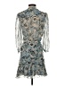 Veronica Beard 100% Silk Paisley Blue Cocktail Dress Size 2 - photo 2