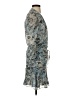 Veronica Beard 100% Silk Paisley Blue Cocktail Dress Size 2 - photo 4