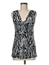 Annalee + Hope Silver Sleeveless Top Size M - photo 1