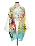 Unbranded Graphic White Kimono Size 5XL - photo 1