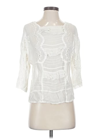 Topshop 3/4 Sleeve Blouse (view 1)