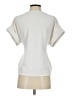 Express Outlet Ivory Short Sleeve Blouse Size XS - photo 2