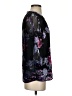 Daniel Rainn Floral Black 3/4 Sleeve Blouse Size XS - photo 4