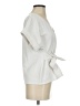 Express Outlet Ivory Short Sleeve Blouse Size XS - photo 4