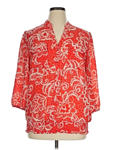 Zac & Rachel 3/4 Sleeve Blouse (view 1)