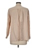 Olivia Grey 100% Rayon Tan Long Sleeve Blouse Size M - photo 2