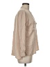 Olivia Grey 100% Rayon Tan Long Sleeve Blouse Size M - photo 4
