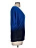 Chico's 100% Rayon Blue Short Sleeve Top Size Med (1) - photo 4