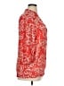 Zac & Rachel 100% Polyester Paisley Red 3/4 Sleeve Blouse Size XL - photo 4
