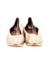 Jeffrey Campbell Metallic Ivory Flats Size 8 - photo 2