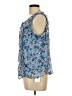Adrienne Vittadini Blue Sleeveless Blouse Size L - photo 5