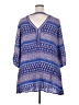 En Creme 100% Rayon Blue 3/4 Sleeve Blouse Size 2X - photo 2