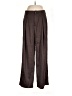 Unbranded 100% Polyester Brown Dress Pants Size Med Petite - photo 1